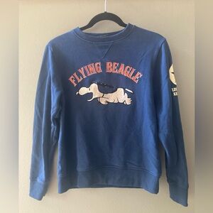 DISCONTINUED - Vintage Peanuts from Japan - Snoopy Flying Beagle Sweatshirt